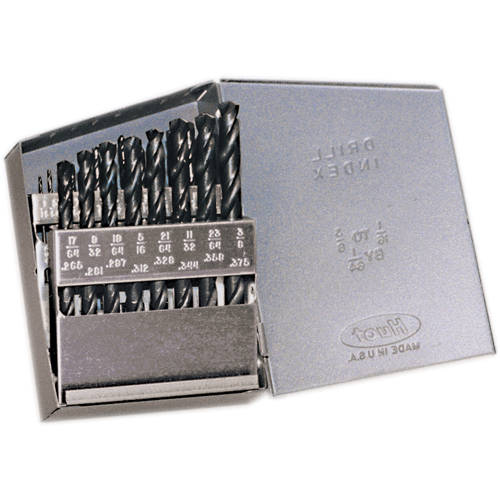 Walter Surface Technologies C21115 CLE-LINE Drill Sets, 21 Pieces, High Speed Steel