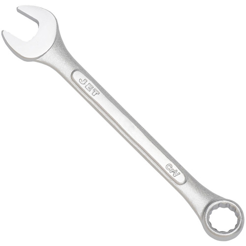 JET 700555 Raised Panel Combination Wrench, 10 mm, Chrome Finish