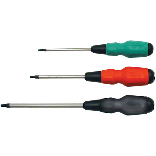 JET 720431 Tournevis carr&eacute; TORQUE DRIVE, Tige de #1, Ronde, 4" lo, Prise en Coussin&eacute;e
