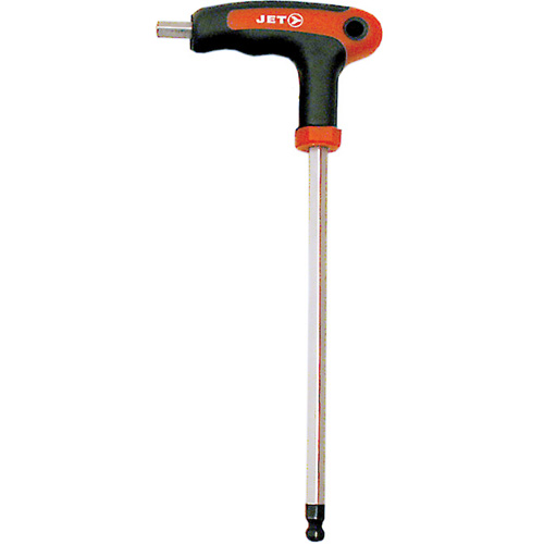 JET 775104 SAE Ergonomic L-Handle Ball Nose Hex Key Set, 9 Pcs., Imperial