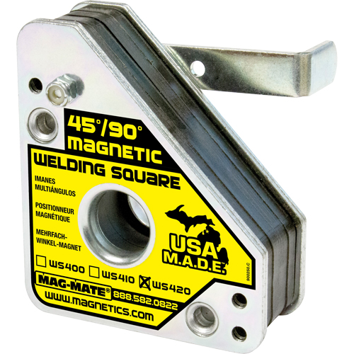 Mag-Mate WS420 &eacute;querres de soudage magn&eacute;tiques, 3-3/4" lo x 1-1/2" la x 4-3/8" h, 150 lb