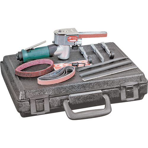 Dynabrade 15006 Mini-Dynafile&reg; II Abrasive Belt Machines, 1/8" - 1/2", 1/4" NPTF