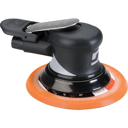 Dynabrade 56826 Ponceuses &agrave; orbite al&eacute;atoire 6" sans aspirateur Dynorbital supr&ecirc;me, Dia 6", Entr&eacute;e 1/4" NPT, 12 000 Tr/min