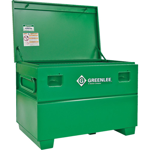 Greenlee 3048 Jobsite Chest, 48" x 30" x 30", Steel, Green