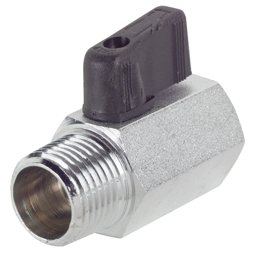 Dwyer MVB-WF2 Mini robinets &agrave; tournant sph&eacute;rique, Laiton, Manuel, FNPT x FNPT