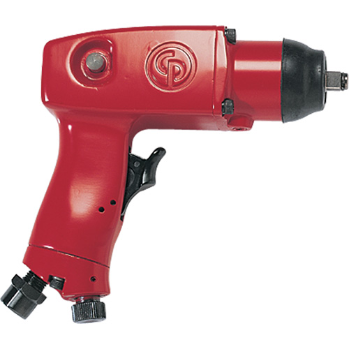 Chicago Pneumatic T021963 Cl&eacute; &agrave; chocs, Prise 3/8", Entr&eacute;e d'air 1/4" NPTF, Tr/min &agrave; vide 110000
