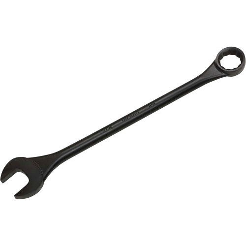 Gray Tools 3170B Round Shank Combination Wrench, 12 Point, 2-3/16", Black Oxide Finish