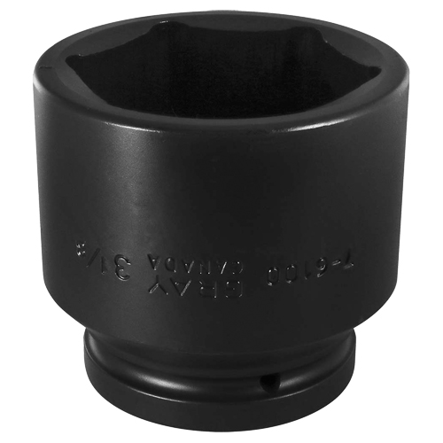 Gray Tools 7-6108 Socket, Impact, 3-3/8", 1" Drive, 6 Points