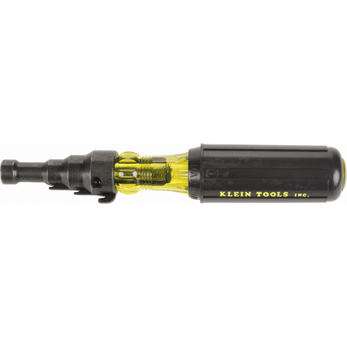 Klein Tools 85191 Conduit Fitting and Reaming Screwdriver, 5/16", 7-1/2" L, Cushion Grip Handle