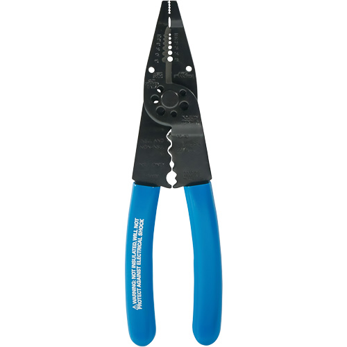 Klein Tools 1010 All Purpose Long Nose Tools, 8-1/4" L, 10 - 22 AWG