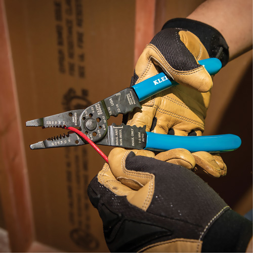 Klein Tools 1010 All Purpose Long Nose Tools, 8-1/4" L, 10 - 22 AWG