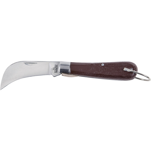 Klein Tools 1550-4 Pocket Knife with Hawkbill Slitting Blade, 2-5/8" Blade, Carbon Steel Blade, Plastic Handle