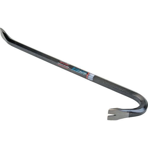Aurora Tools TJZ048 Gooseneck Wrecking Bar, 5/8" Width, 18" Length