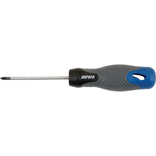 Outils Aurora TJZ066 Tournevis Phillips, #0, 5-5/8" l, Prise Coussin&eacute;e