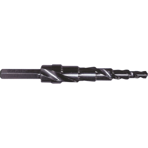 Clarkson Osborn DR70004 Progressive Step Drill, 3/16" - 7/8" , 1/16" Increments, High Speed Steel