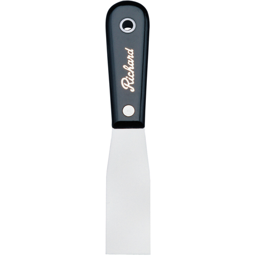 Richard P-1 1/4-F Putty Knife Flexible, Steel Blade, 1-1/4" Wide, Polypropylene Handle