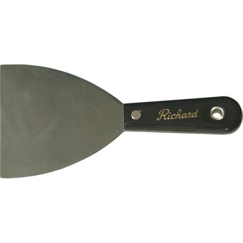 Richard S-4-S Putty Knife Stiff Steel, 4", Steel Blade