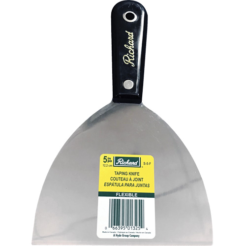 Richard S-5-F Pro Series Flexible Taping Knife, 5", High-Carbon Steel Blade