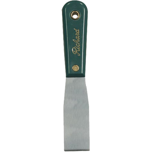 Richard ST-1 1/4-F Flexible Putty Knives, Stainless Steel Blade, 1-1/4" Wide, Polypropylene Handle