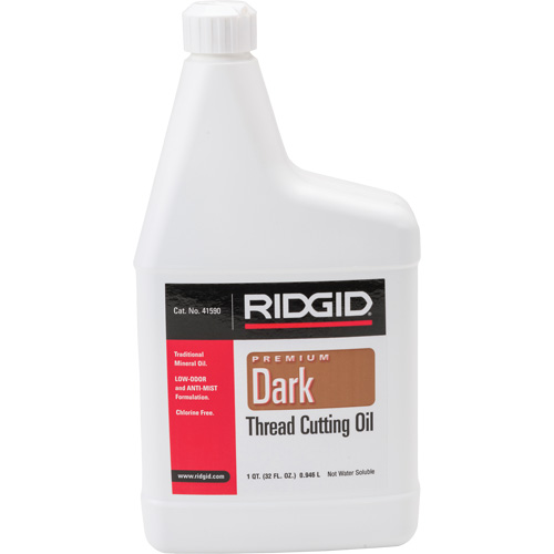 Ridgid 41590 Dark Thread Cutting Oil, Bottle