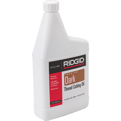 Ridgid 41590 Dark Thread Cutting Oil, Bottle