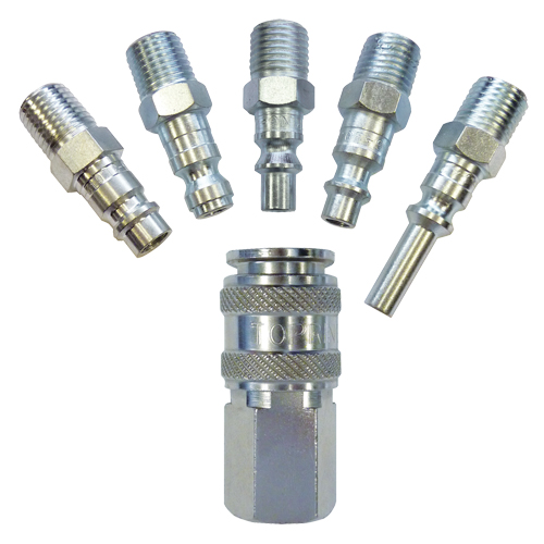 Topring 20.441 Unimax Universal 5-in-1 Coupler, Nickel Plated Steel