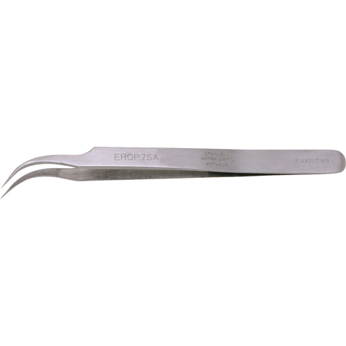 Weller EROP7SA Pinces - Pointues, courb&eacute;es - 4,75" (120 mm)