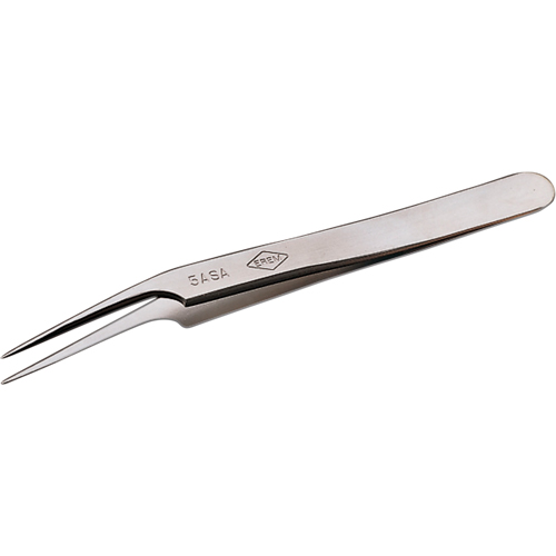 Weller 5ASA Tweezers - Pointed Tip, Straight Relieved