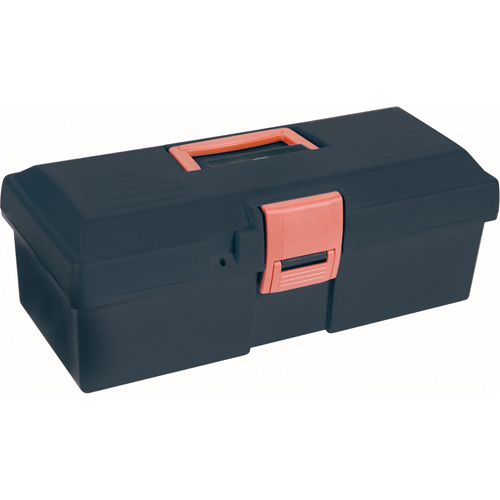 Aurora Tools TLV082 Heavy-Duty Tool Box, 15" W x 7" D x 5-1/2" H, Black