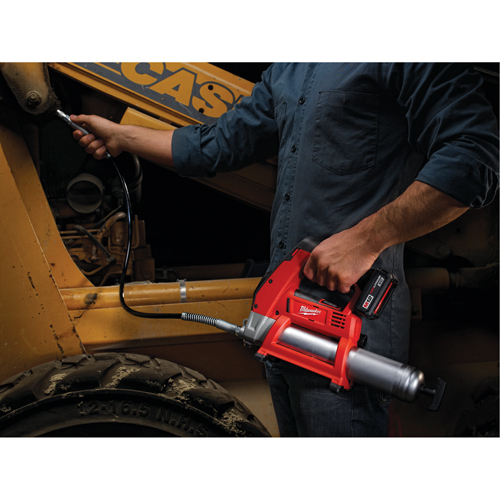 Milwaukee 2446-21XC M12 Cordless Grease Gun Kit, Lithium-Ion, 12 V