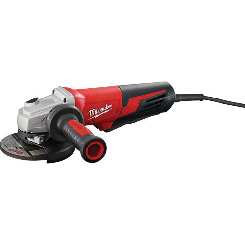 Milwaukee 6117-30 Angle Grinders With Lock-On, 5", 120 V, 13 A, 11 000 RPM