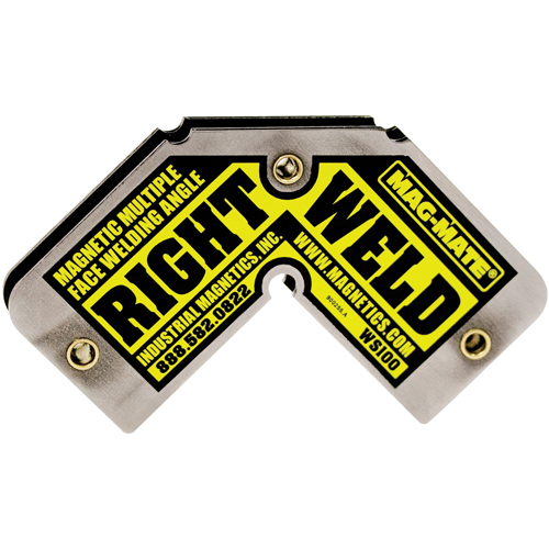 Mag-Mate WS100 Magnetic Welding Squares, 5-1/2" L x 5/8" W x 2-7/8" H, 40 lbs.