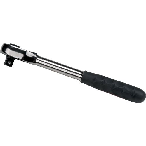 Aurora Tools TLV382 Quick-Release Rubber Grip Ratchet Wrench, 1/2" Drive, Rubber Handle