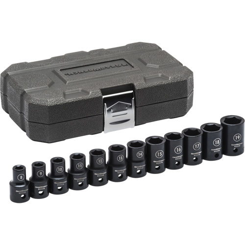 Gearwrench 84930N Socket Set, 12 Pcs, Impact, 1/2" Drive Size