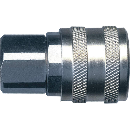 Fairview Fittings QD-INDN6-4M Mamelon manuel, Laiton, 3/8" x 1/4"