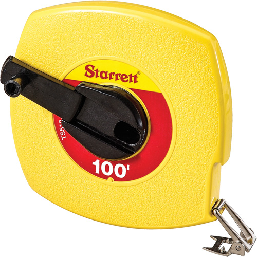 Starrett KTS510-100-N Closed Reel Long Tape, 3/8" x 100', Imperial Graduations