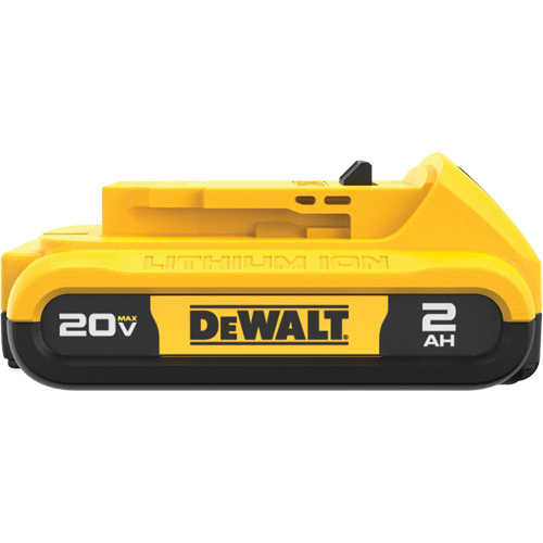 DEWALT DCB203 20V Max* Compact XR Battery Pack, Lithium-Ion, 20 V, 2 A