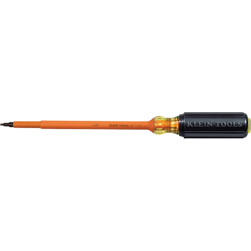 Klein Tools 661-7-INS Tournevis carr&eacute; en retrait isol&eacute;