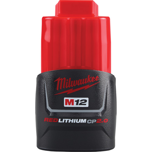 Milwaukee 48-11-2420 Bloc-piles M12 Redlithium 2.0, Lithium-ion, 12 V, 2 A