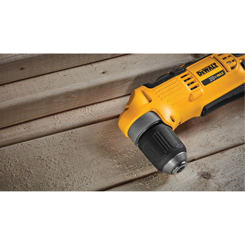DEWALT DCD740B Ensemble tournevis/perceuse &agrave; angle droit (outil seulement), Lithium-ion, 20 V, Mandrin 3/8", Couple 360 UWO
