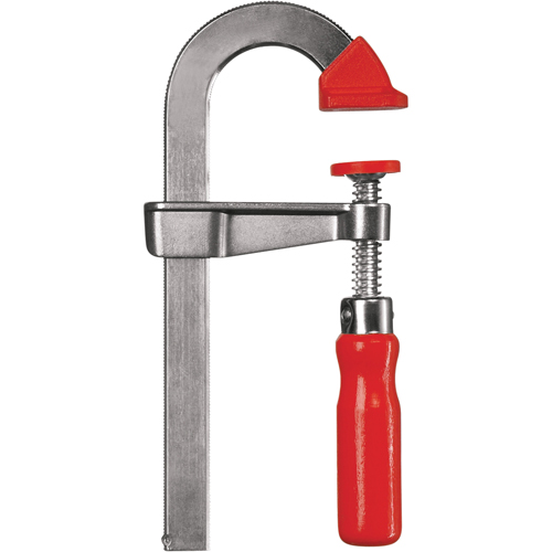 Bessey LMU2.004 U Style Bar Clamps, 4" (102 mm) Capacity, 2" (51 mm) Throat Depth