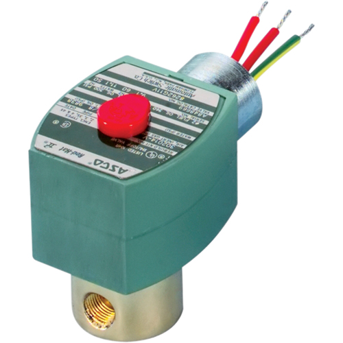 ASCO 262006H01 2-Way Direct Acting Solenoid Valves, 1/8" Pipe, 140 PSI