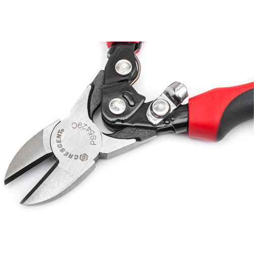 Crescent PS5429C Pro Series Dual Material Diagonal Compound Action Cutting Pliers, 8" L