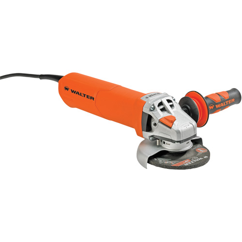 Walter Surface Technologies TLZ236 Angle Grinder with 100 ZIP Cut Wheels, 5", 120 V, 8.5 A, 10000 RPM