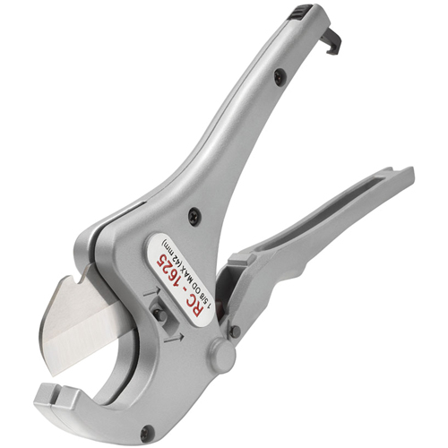 Ridgid 23498 Ratchet Action Plastic Pipe & Tubing Cutter No.RC-1625, 1/8" - 1-5/8" Capacity
