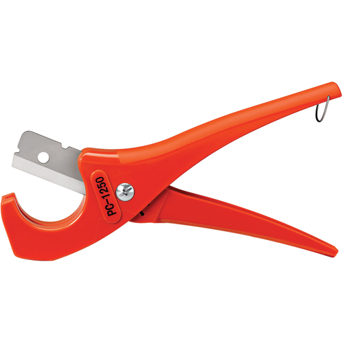 Ridgid 23488 Single Stroke Plastic Pipe & Tubing Cutter No.PC-1250, 1/8" - 1-5/8" Capacity