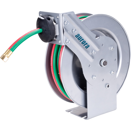 Aurora Tools TLZ487 Welding Hose Reel, 1/4" x 25', 300 psi