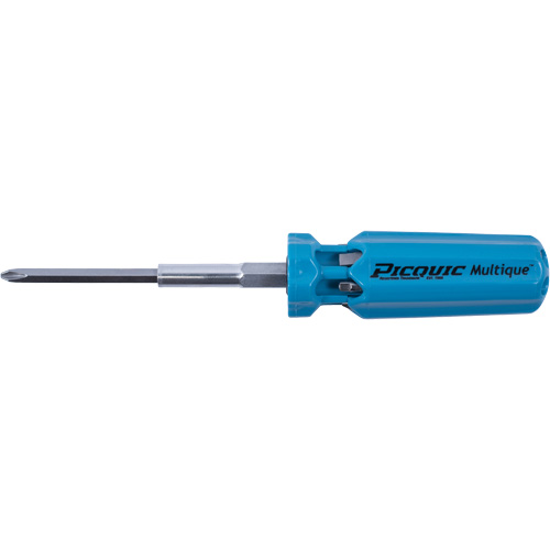 Picquic 05002 Multique Multi-Bit Screwdrivers, 2-1/2" L