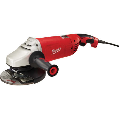 Milwaukee 6088-30 Large Angle Grinder Trigger Grip With Lock-On, 7"/9", 120 V, 15 A, 6000 RPM