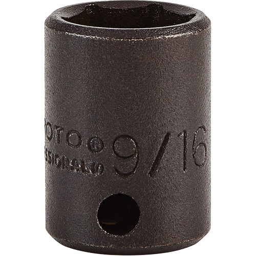 Proto J7218H Socket, Impact, 9/16", 3/8" Drive, 6 Points